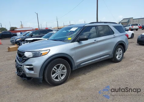 2022 Ford Explorer Xlt из США, поврежденный, VIN 1FMSK7DH7NGA20123